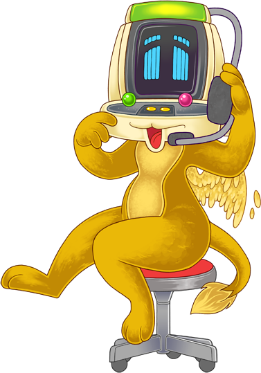 Astro Sphinx trying her best.