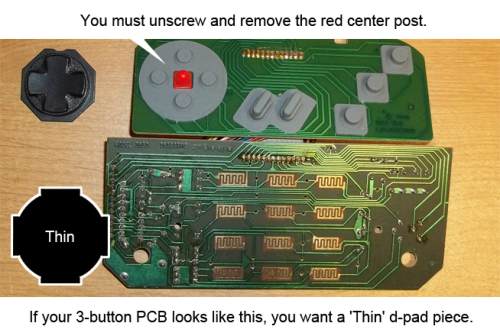 Atari Jaguar D-Pads &amp; Thumbsticks